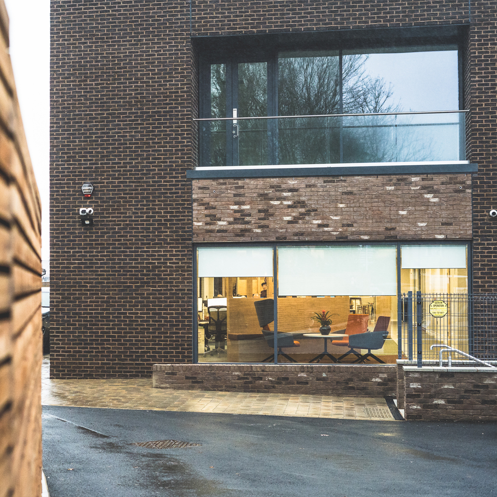 Photo of two-storey office development