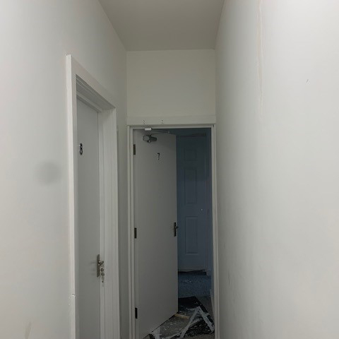 Photo of units undergoing refurbishment