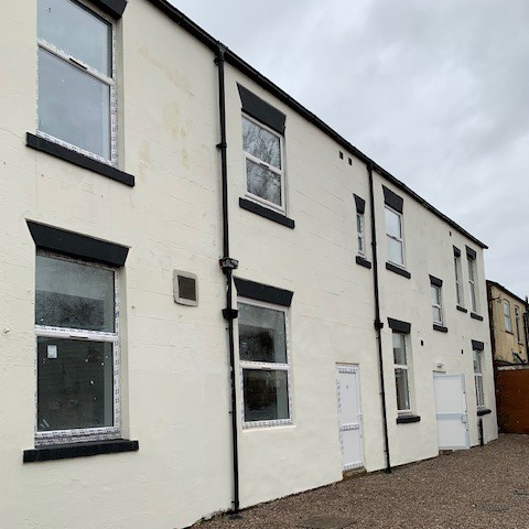 Photo of building under refurbishment